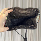 Oroton Rare Vintage Monogram Backpack - Beige And Brown Luxury Accessory - Image 4