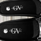 Gloria Vanderbilt Knit Mule Loafers - Comfortable Black Slip-On Flats 7.5 - Image 6