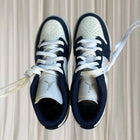 Nike Air Jordan 1 Low Sneakers - Midnight Navy and Grey US 5Y NEW - Image 4