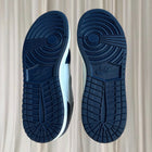Nike Air Jordan 1 Low Sneakers - Midnight Navy and Grey US 5Y NEW - Image 7
