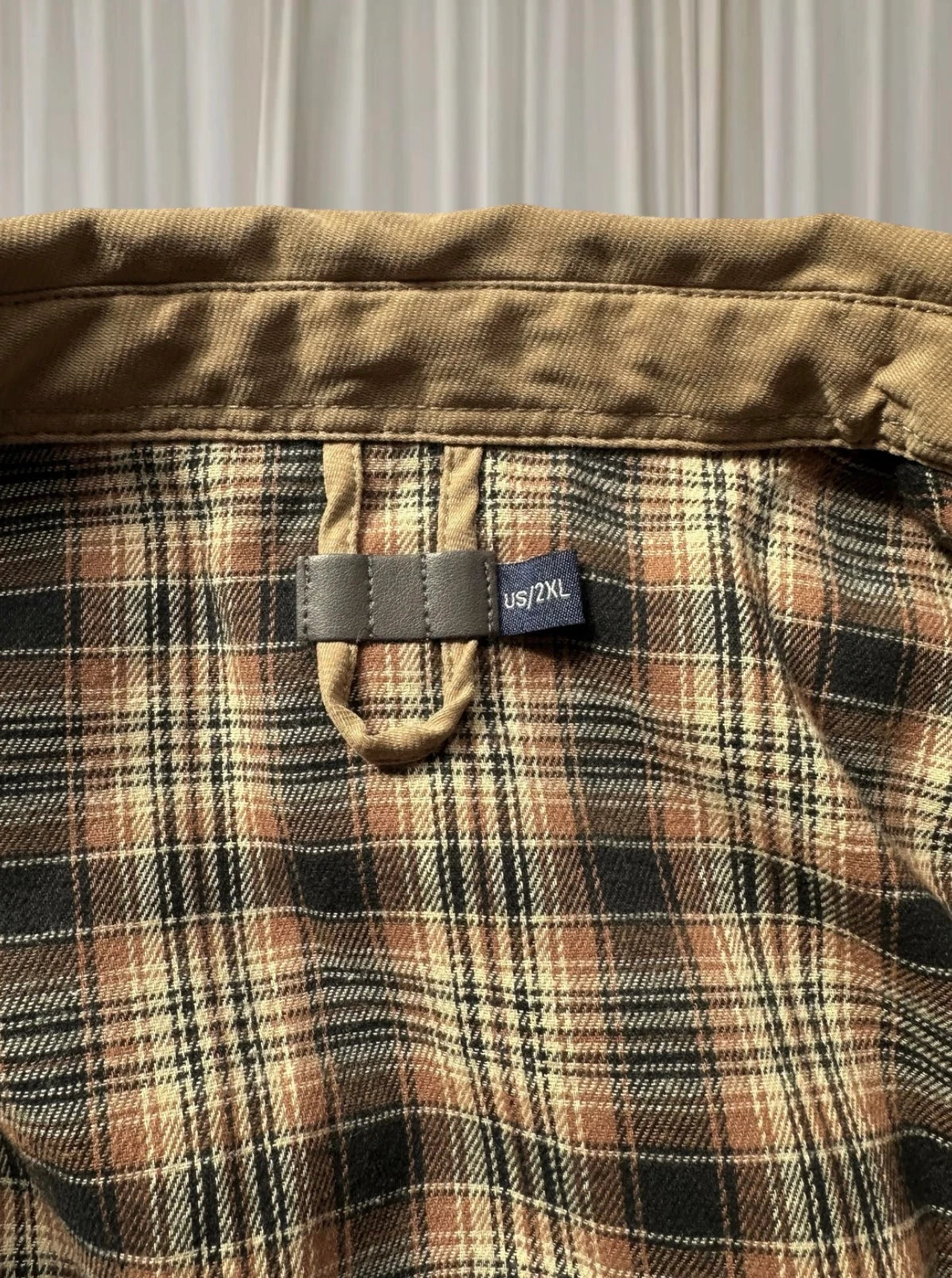The North Face Shirt Jacket - Durable Tan Corduroy Button-Up 2XL - Image 7