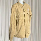 The North Face Shirt Jacket - Durable Tan Corduroy Button-Up 2XL - Image 4