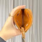 Wanderers Leather Coin Purse - Boho Tan Pouch - Image 3
