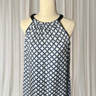 Jane Lamerton Geometric La Mer Print Halter Dress - AU10 NEW - Image 2