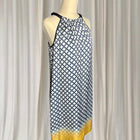 Jane Lamerton Geometric La Mer Print Halter Dress - AU10 NEW - Image 3