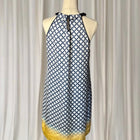 Jane Lamerton Geometric La Mer Print Halter Dress - AU10 NEW - Image 4