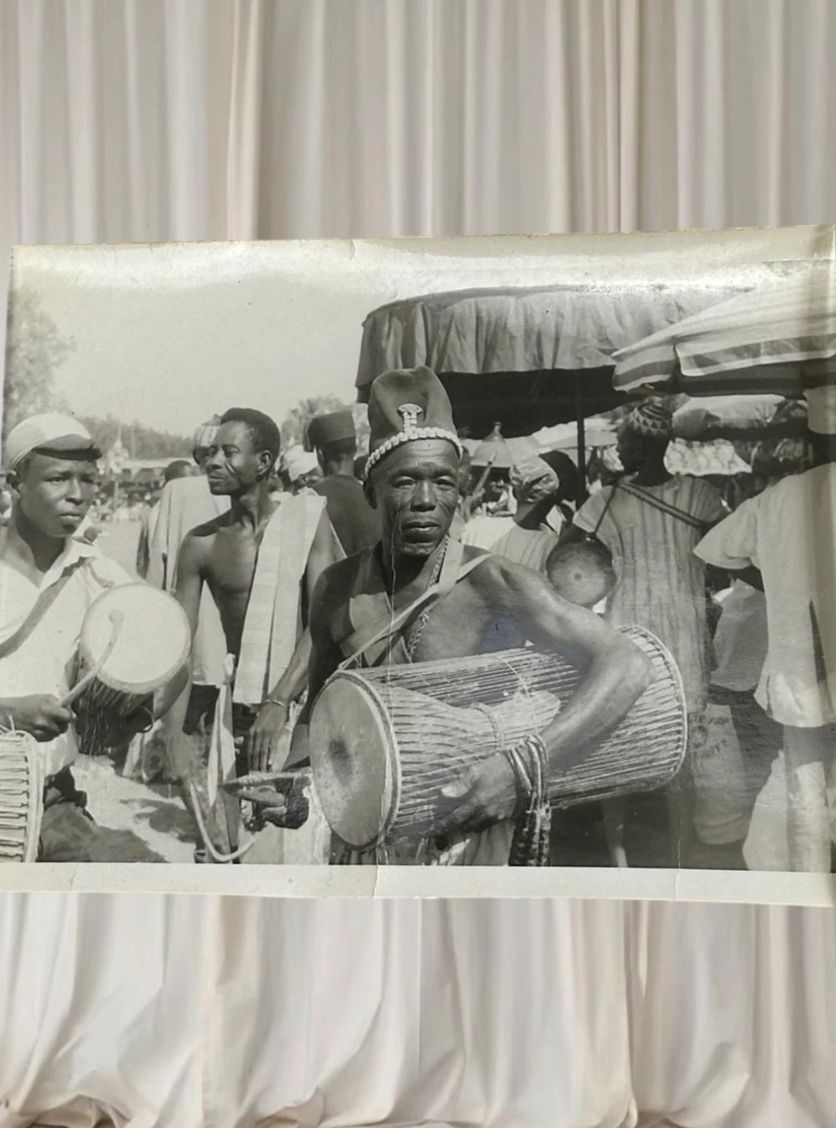 Antique African Trade Beads - Venetian Millefiori & African Photographs - Image 3