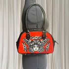 Rare Rockabilly Liquorbrand Antwerp Alternative Tattoo Print Bowling Bag - Image 3
