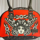 Rare Rockabilly Liquorbrand Antwerp Alternative Tattoo Print Bowling Bag - Image 2