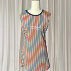 Common Need Striped Sleeveless Tank Shirt - Casual Summer Style Unisex L - Image 1