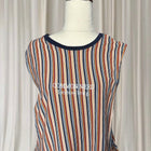 Common Need Striped Sleeveless Tank Shirt - Casual Summer Style Unisex L - Image 5