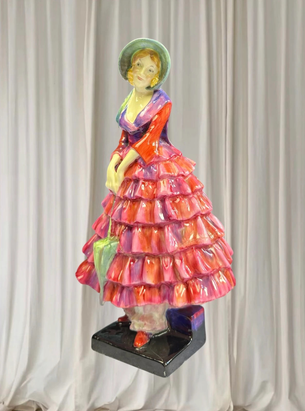 Royal Doulton Priscilla Figurine HN1340  - Vintage Hand-Painted Porcelain Collectible - Image 3