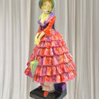 Royal Doulton Priscilla Figurine HN1340  - Vintage Hand-Painted Porcelain Collectible - Image 3