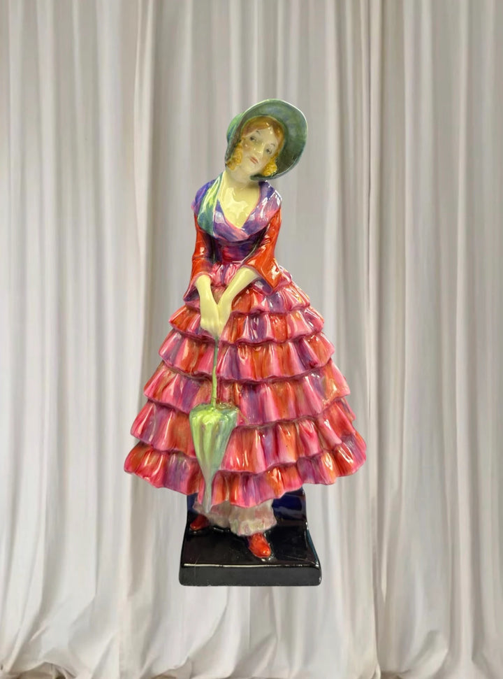 Royal Doulton Priscilla Figurine HN1340  - Vintage Hand-Painted Porcelain Collectible - Image 1