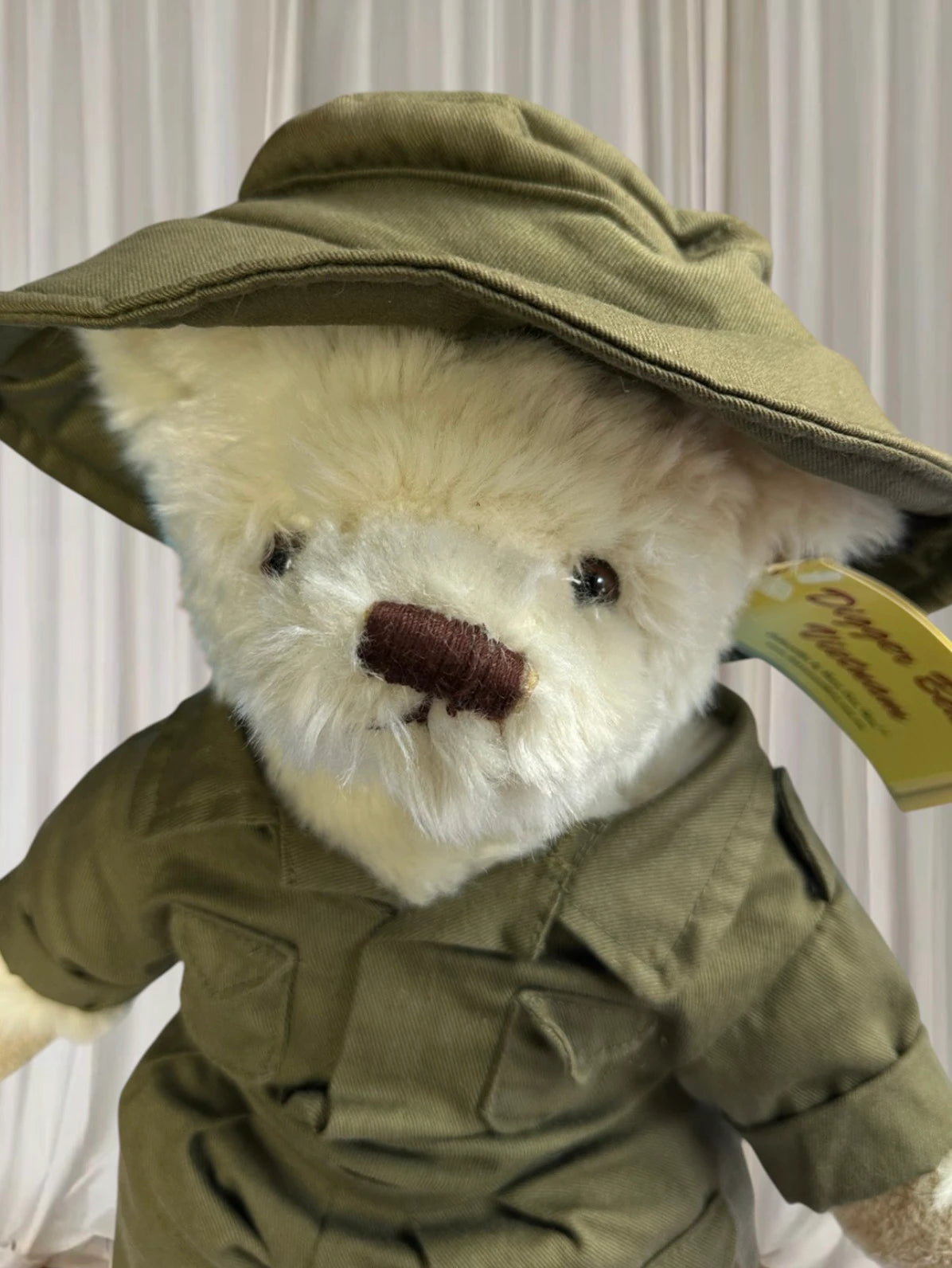 Rare Digger Bear Vietnam War Teddy Bear - Military Plush Bears Over There  - Image 2