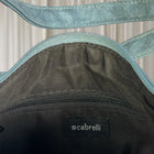 Cabrelli Blue Grey Shoulder Bag - Multi-Pocket Faux Leather - Image 7