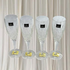 Royal Doulton Dorchester Crystal Flute Set - 4-Piece Crystal Collection - Image 3