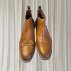Julius Marlow Scuttle Leather Boots - Men's Western Tan Dress Boots AU 9.5 - Image 2