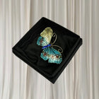 Vintage David Andersen Norwegian Sterling Silver Enamel Butterfly Brooch - Image 3