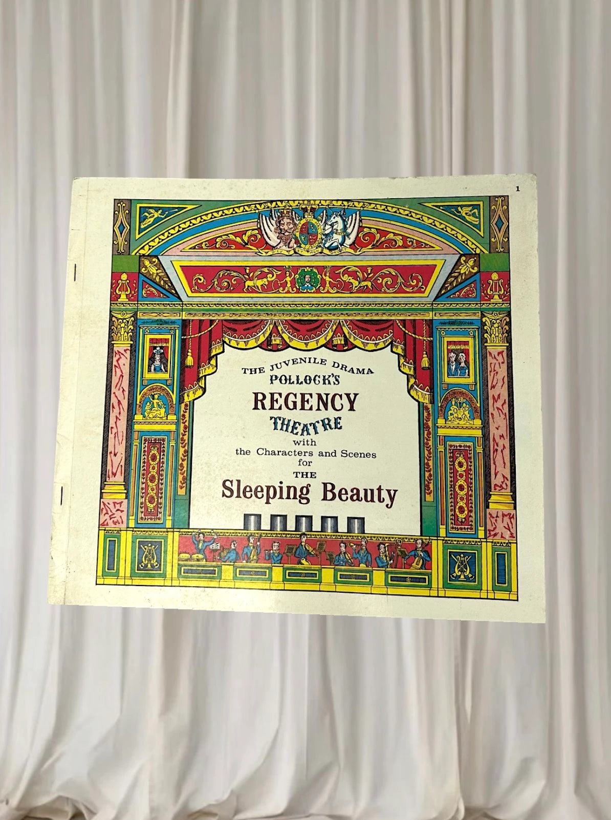 Benjamin Pollock's Regency Theatre - The Sleeping Beauty Paper Toy Kit Vintage - Image 1