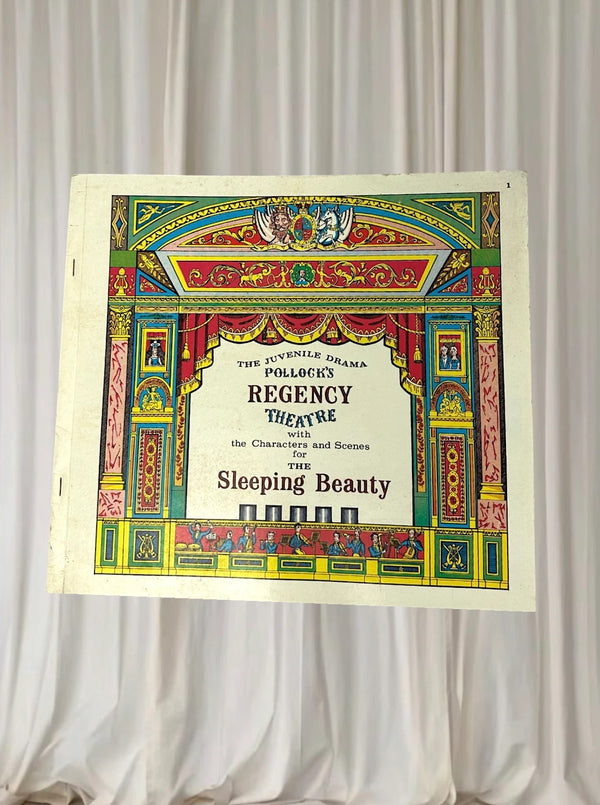 Benjamin Pollock's Regency Theatre - The Sleeping Beauty Paper Toy Kit Vintage - Image 1