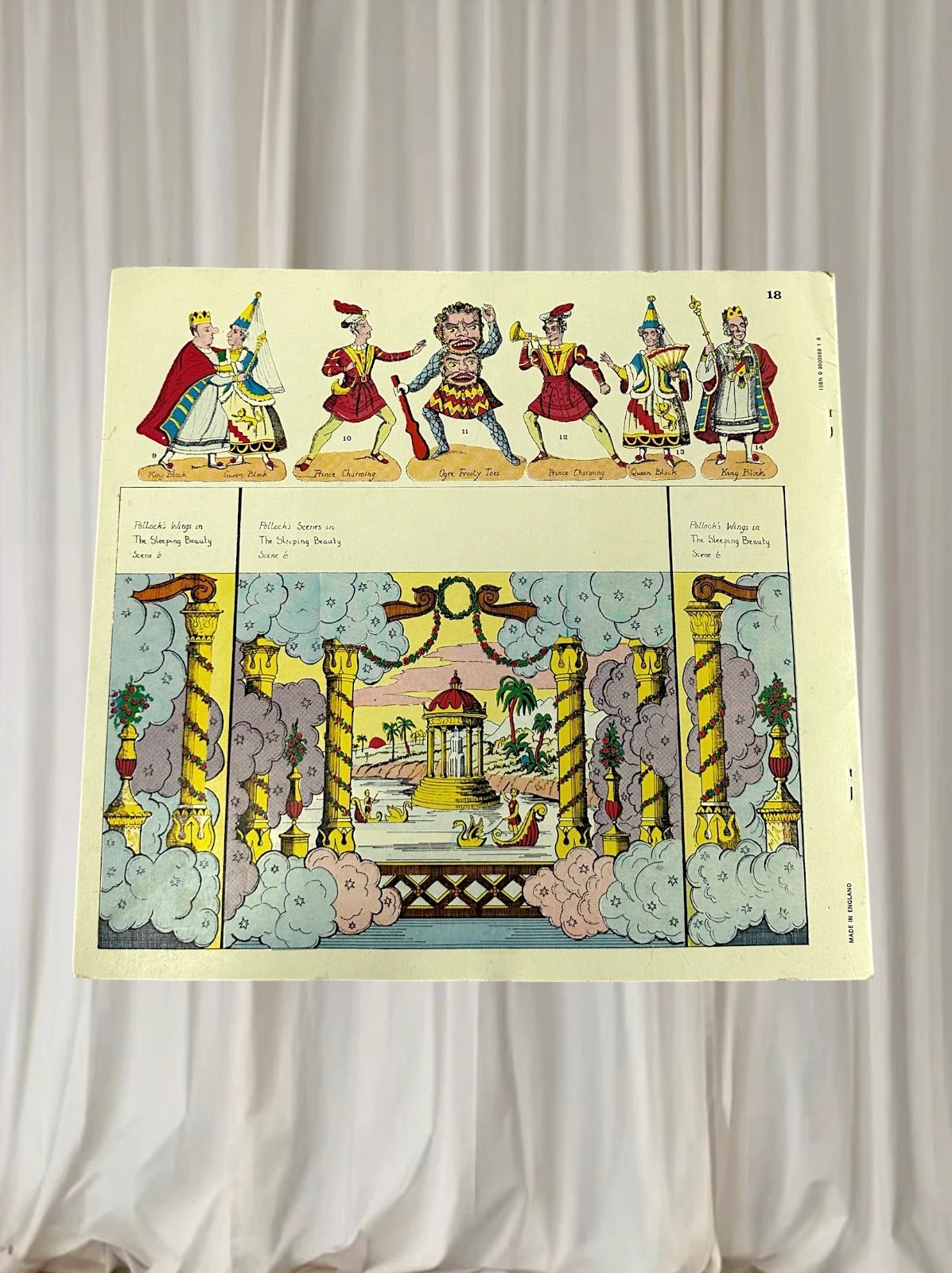 Benjamin Pollock's Regency Theatre - The Sleeping Beauty Paper Toy Kit Vintage - Image 2