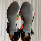 SugarPOP Morello Cherry Black Patent Bow Kitten Heels AU9 - Image 6