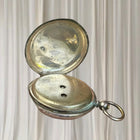 Vintage Antique 80% Silver Collectible Pocket Watch  - Image 4