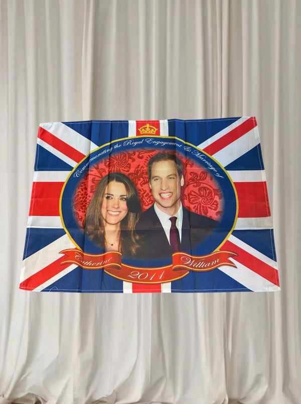 Royal Commemorative Tea Towel - 2011 Prince William & Kate Wedding Keepsake - Image 1