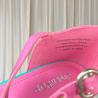 SugarPOP Retro Pink Blue Patent Flamingo Kitten Heels 50s Style AU9 - Image 8