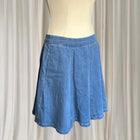 Dangerfield Skater A-Line Denim Blue Midi Skirt BNWT AU12 - Image 3