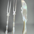 Antique Mother Of Pearl Serving Cocktail Cutlery Set Victorian (3 Piece) - Image 5