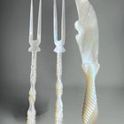 Antique Mother Of Pearl Serving Cocktail Cutlery Set Victorian (3 Piece) - Image 2