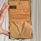 Vintage Lifinia Sydney 70s Gold Metal Mesh Clutch Bag - Glomesh Style - Image 3