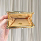 Vintage Lifinia Sydney 70s Gold Metal Mesh Clutch Bag - Glomesh Style - Image 5