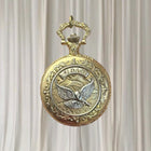 Vintage Milan #1 Dad Eagle Quartz Pocket Watch Japan Movement - Image 1