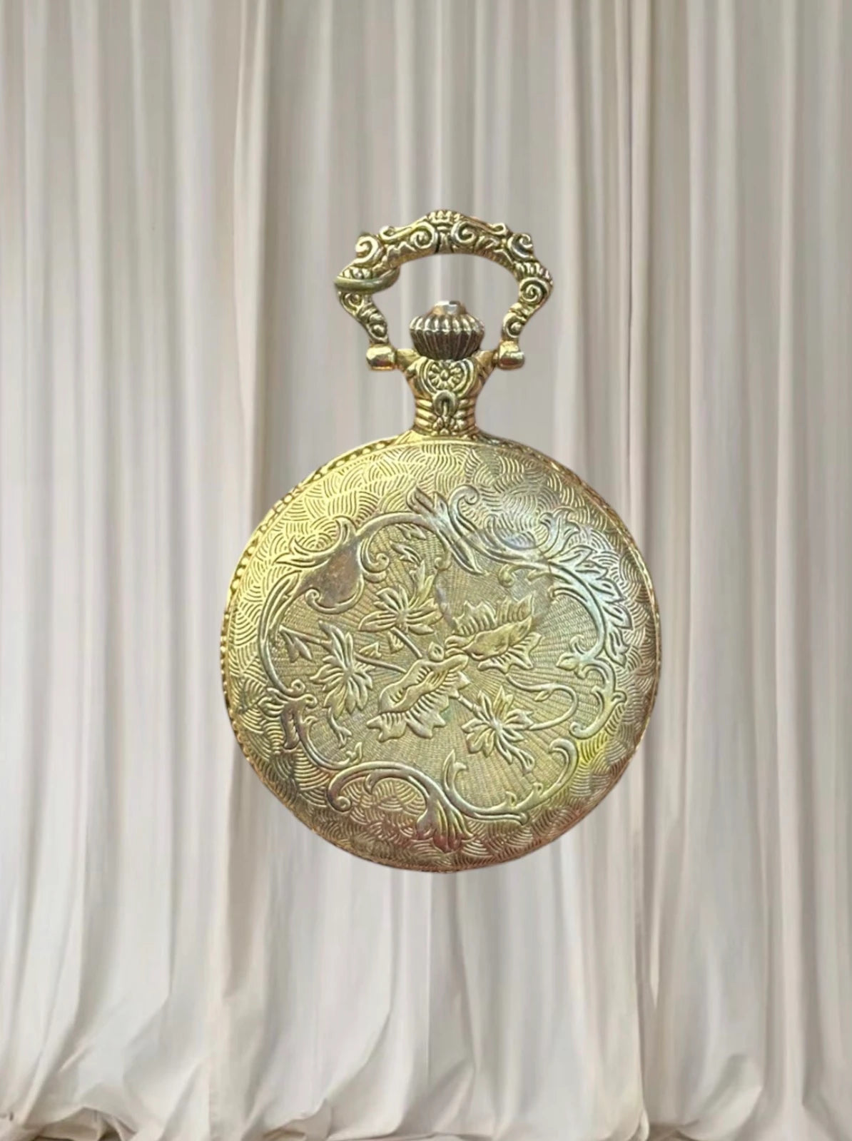 Vintage Milan #1 Dad Eagle Quartz Pocket Watch Japan Movement - Image 6