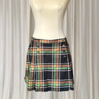 Black Friday Dangerfield Woodland Pleated Tartan Mini Skirt BNWT AU12  - Image 1
