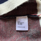 Cherry Print Y2K Sweater - Navy Red Knit Pullover Top S-M - Image 7