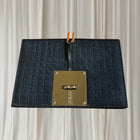 Nina Valero Quilted Hair-on-Hide Crossbody Bag - Gold-Tone Chain Detail - Image 2