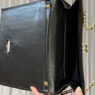 Nina Valero Quilted Hair-on-Hide Crossbody Bag - Gold-Tone Chain Detail - Image 7