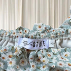 Boho Spring Floral Off-Shoulder Crop Top - Flattering Ruffled Summer Style AU8 - Image 7