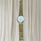 BULOVA 1552 Vintage Gold Plated Quartz 32MM Slim Dress Watch 20CM L - Image 5