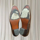 R.M. Williams Cuban Cowboy Mules Snake Skin Print Leather Women's AU7 - Image 7
