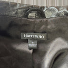 Vintage Harry Who by Harry Watt Black Leather Suede Fitted Jacket AU8 - Image 6