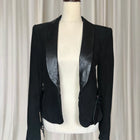 Vintage Harry Who by Harry Watt Black Leather Suede Fitted Jacket AU8 - Image 3