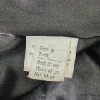 Vintage Harry Who by Harry Watt Black Leather Suede Fitted Jacket AU8 - Image 7