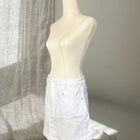 Seed Heritage White Denim Mini Skirt AU10 Women's Classic Casual Wear - Image 4