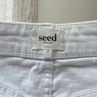 Seed Heritage White Denim Mini Skirt AU10 Women's Classic Casual Wear - Image 6