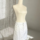 Seed Heritage White Denim Mini Skirt AU10 Women's Classic Casual Wear - Image 3